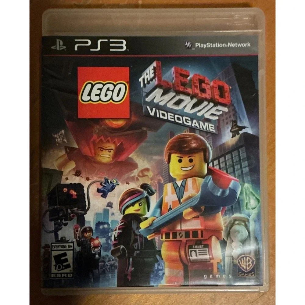 The LEGO Movie‎ Videogame PS3 (Sony PlayStation 3, 2014) With Manual, No Tested